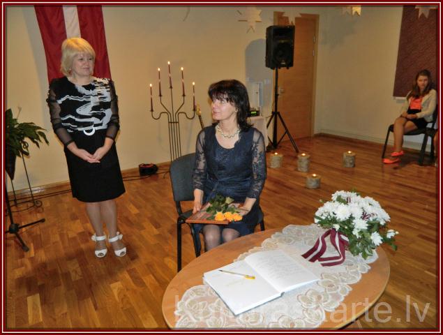 Goda rakstu-2013 saņēmēja- Vija Lapiņa
